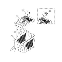 Grass Catcher Bag for Viking MB 455