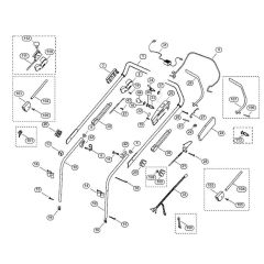 Handle for Viking MB 455 C