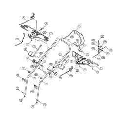 Handle for Viking MB 455 C