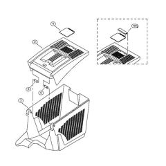 Grass Catcher Bag for Viking MB 455 E