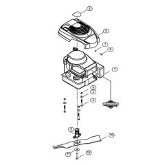 Engine and Blade for Viking MB 460