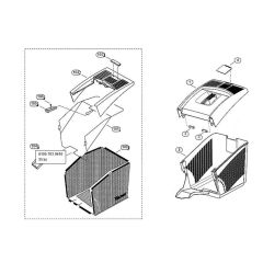 Grass Catcher Bag for Viking MB 500