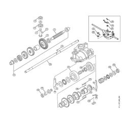 Gear Box-1 for Viking MB 505 C