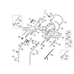 Handle for Viking MB 505 KAT