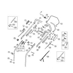 Handle for Viking MB 505 Mowers