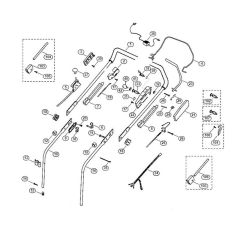 Handle for Viking MB 505 MM