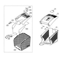 Grass Catcher Bag for Viking MB 505