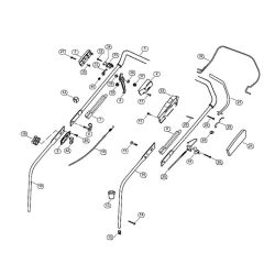 Handle for Viking MB 505 MQ
