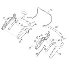 Handle Upper Part for Viking MB 545.0