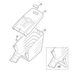 Grass Catcher Bag for Viking Mowers