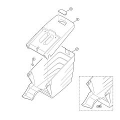 Grass Catcher Bag for Viking Mowers