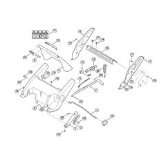 Frame for Viking MB 545.1 V