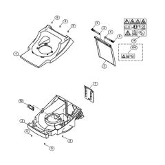 Housing for Viking MB 555 BS