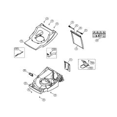 Housing for Viking MB 555 C