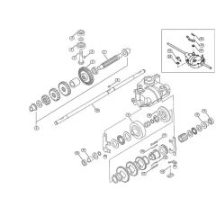 Gear Box-1 for Viking MB 555 C