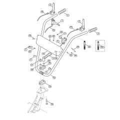 Handle for Viking MB 6.1 RH