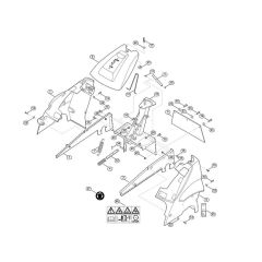 Frame for Viking MB 6.2 RH