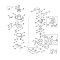 Blade & Clutch for Viking MB 650.0 KS