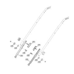 Handle Lower Part-1 for Viking Mowers