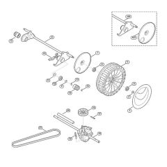 Shaft & Gear Box for Viking MB 650.0 T