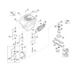 Engine and Blade for Viking MB 650.0 V