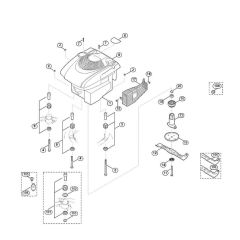 Engine and Blade for Viking Mowers