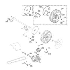Shaft, Drive-1 for Viking MB 655.0 G