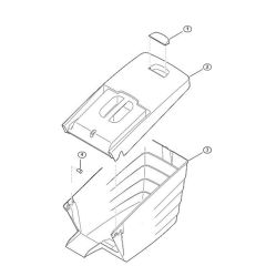 Grass Catcher Bag for Viking MB 655.0