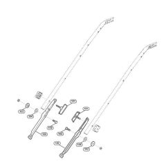 Handle Lower Part for Viking MB 655.0 KS