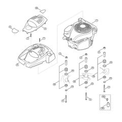 Engine for Viking MB 655.0 OS