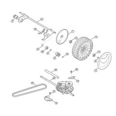 Shaft Drive for Viking MB 655.1 G