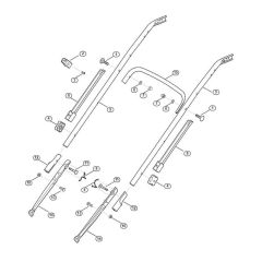 Handle Lower Part for Viking MB 655.1