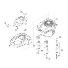 Engine for Viking MB 655.1 RS