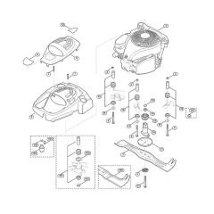 Engine and Blade for Viking MB 655.1 V