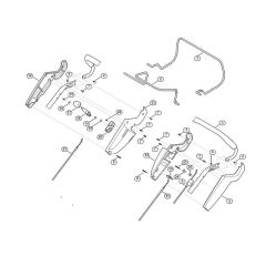 Handle Upper for Viking MB 655.1 VM