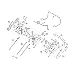 Handle Upper Part for Viking MB 655.2 RS