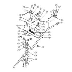 Handle for Viking MB 6 RC