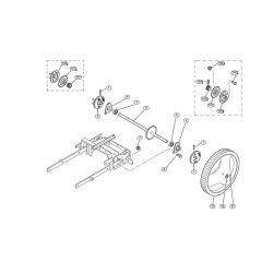 Wheels Back for Viking MB 6 RC