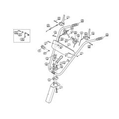 Handle for Viking MB 6 RH