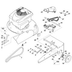 Drive Assembly for Viking Mowers