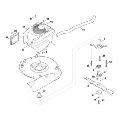 Engine Blade Assembly