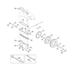 Front Axle for Viking MB 750.0 GK