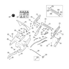 Frame for Viking MB 750.1 KS