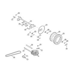 Shaft Drive for Viking MB 750.2 KS