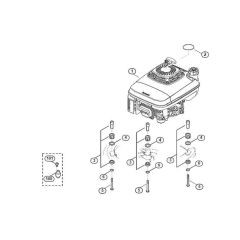 Engine for Viking MB 755.0 KS