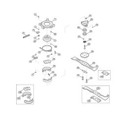 Blade & Clutch for Viking MB 755.0 KS