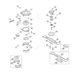 Blade & Clutch for Viking MB 755.1 KS