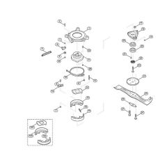 Blade & Clutch for Viking MB 755.2 KS