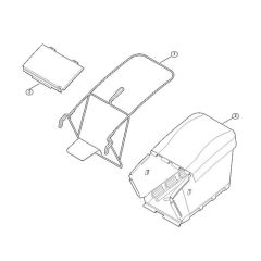 Grass Catcher Bag for Viking Mowers