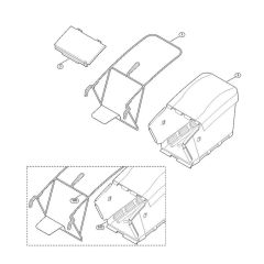 Grass Catcher Bag for Viking Mowers